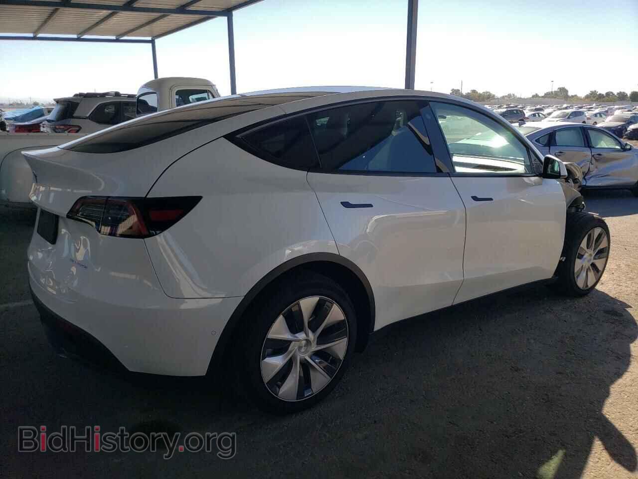 2022 TESLA MODEL Y - VIN: 7SAYGDEEXNF355456 - Фото 3