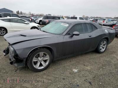 2019 Dodge CHALLENGER SXT, серый — VIN 2C3CDZAG2KH665728, Copart