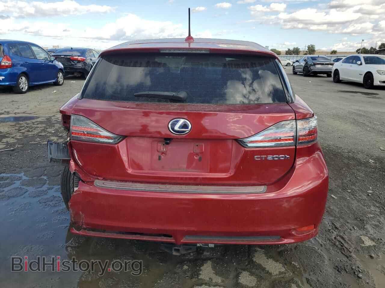 2013 LEXUS CT 200 - VIN: JTHKD5BHXD2158559 - Фото 6