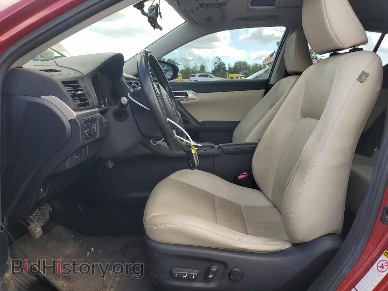 2013 LEXUS CT 200 - VIN: JTHKD5BHXD2158559 - Фото 7