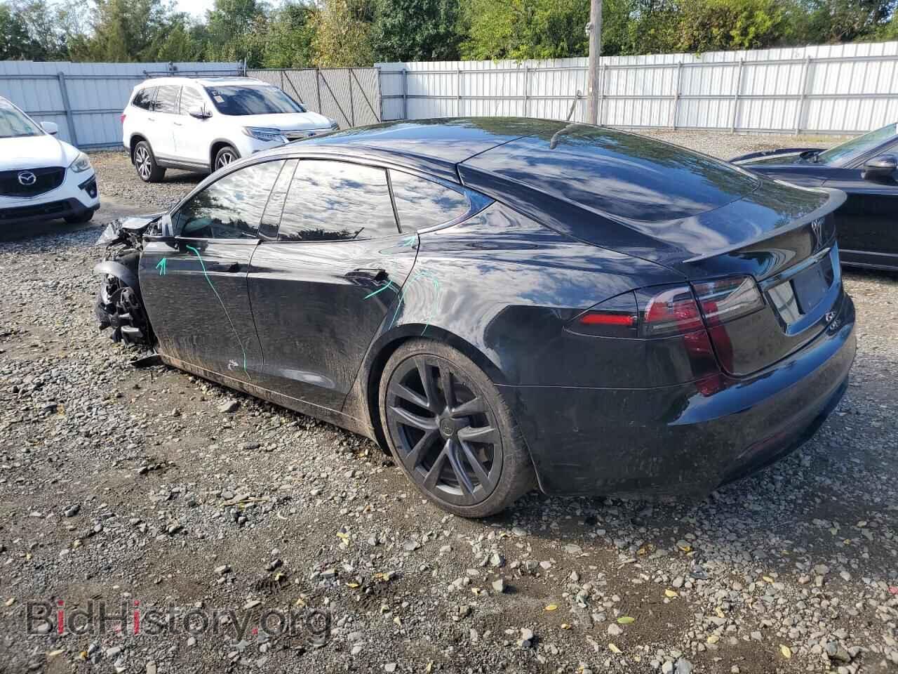 2022 TESLA MODEL S - VIN: 5YJSA1E69NF478564 - Фото 2