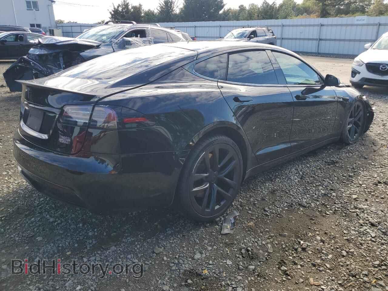 2022 TESLA MODEL S - VIN: 5YJSA1E69NF478564 - Фото 3