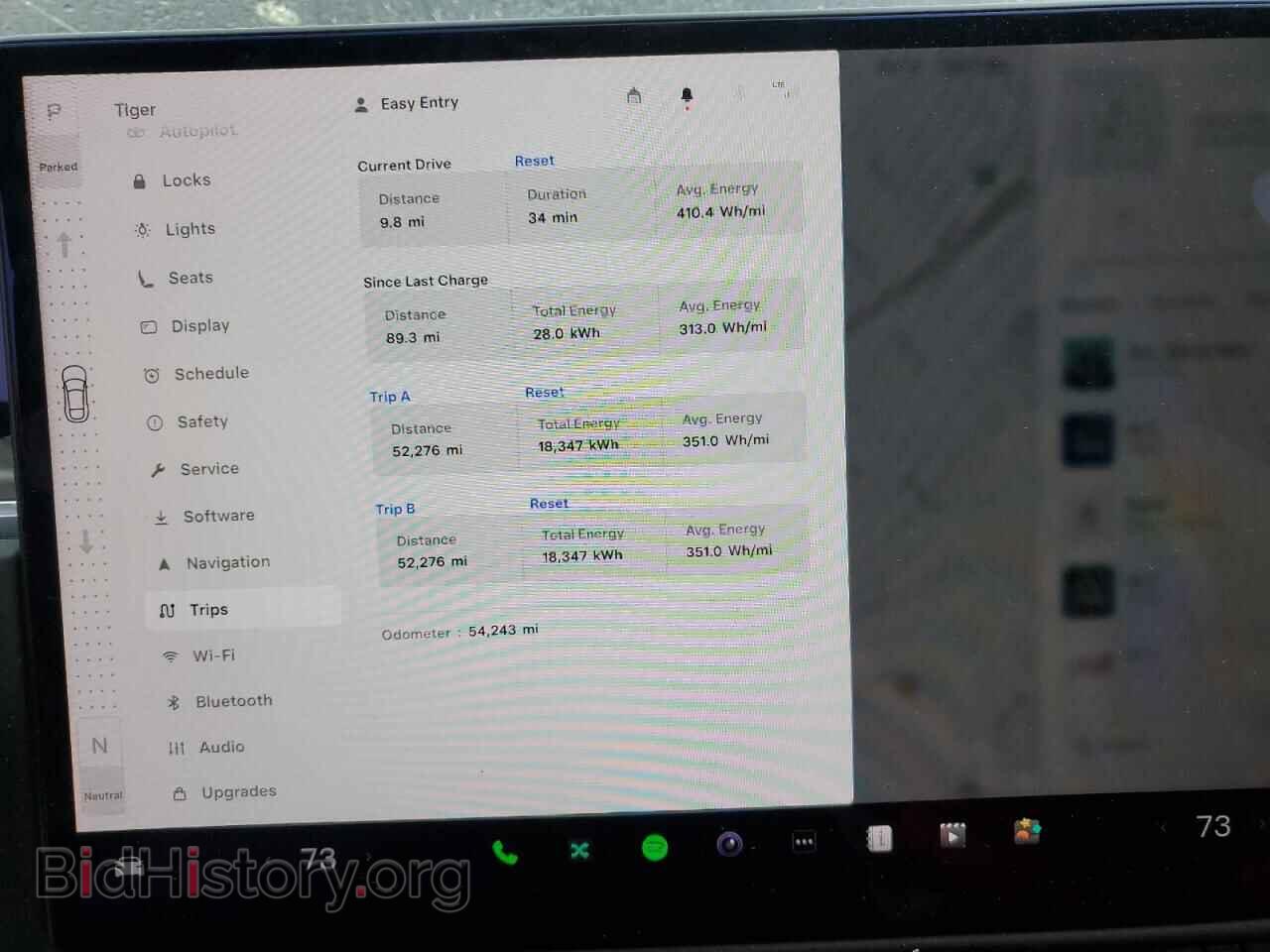 2022 TESLA MODEL S - VIN: 5YJSA1E69NF478564 - Фото 9