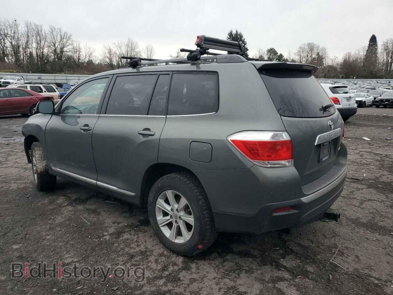 2013 TOYOTA HIGHLANDER - VIN: 5TDBK3EH8DS254707 - Фото 2