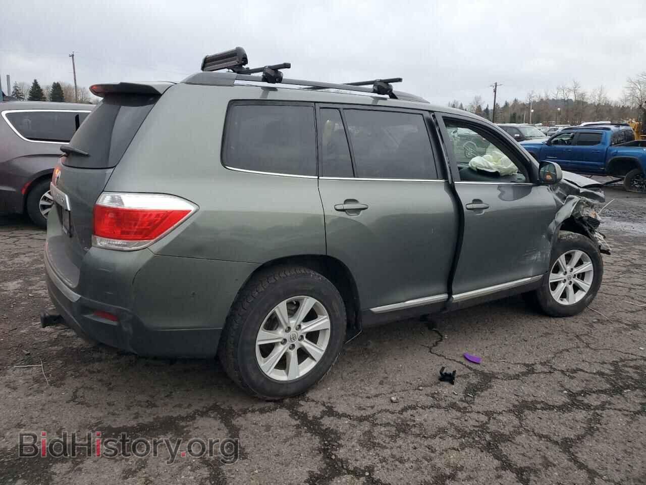 2013 TOYOTA HIGHLANDER - VIN: 5TDBK3EH8DS254707 - Фото 3