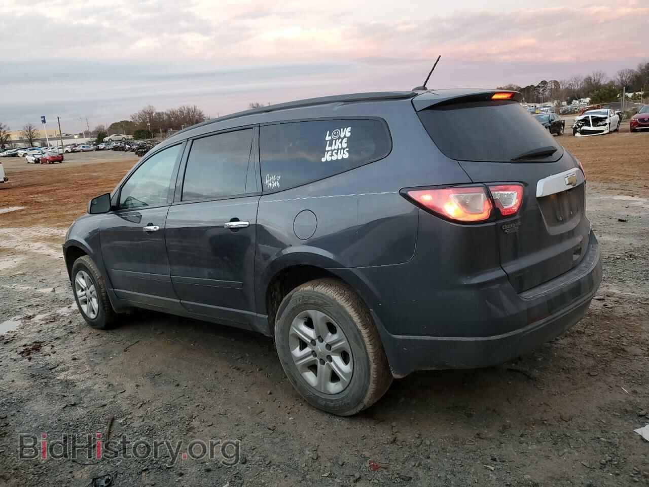2014 CHEVROLET TRAVERSE - VIN: 1GNKRFED3EJ320709 - Фото 2