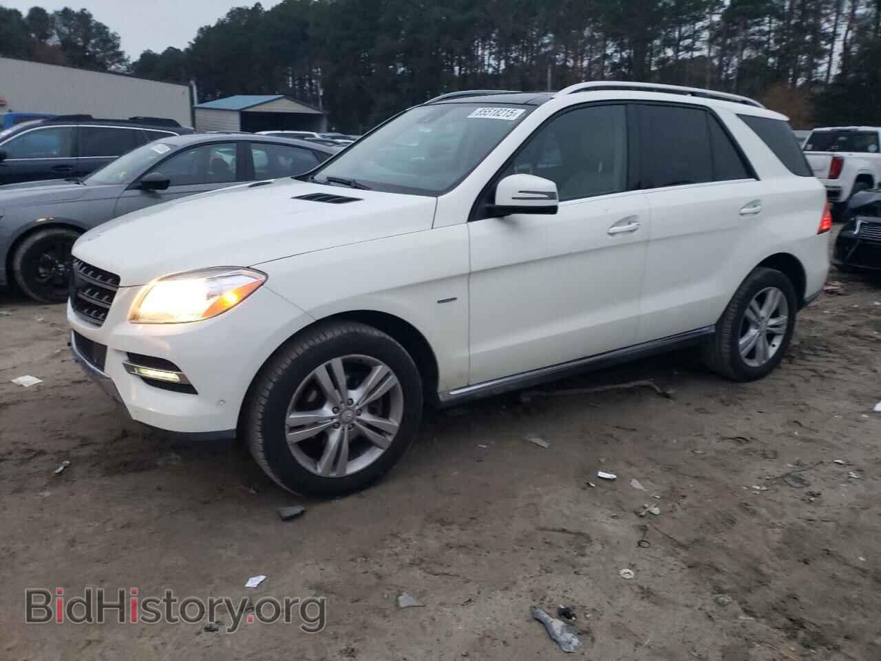 Photo 4JGDA2EB8CA024092 - MERCEDES-BENZ M-CLASS 2012