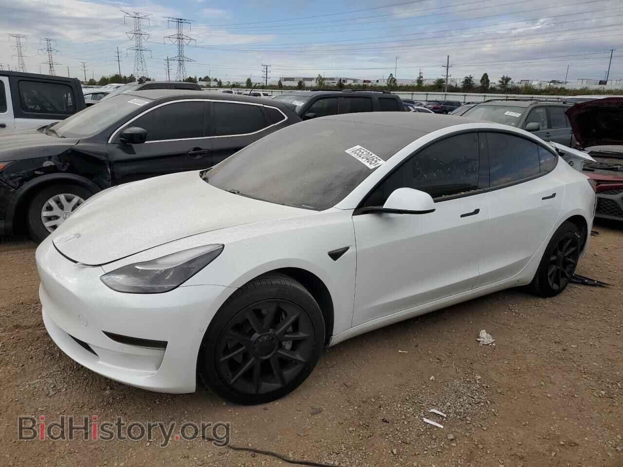 Photo 5YJ3E1EA4MF870749 - TESLA MODEL 3 2021