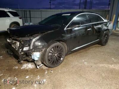 2014 Cadillac XTS Luxury Collection, black — VIN 2G61M5S35E9299529, Copart
