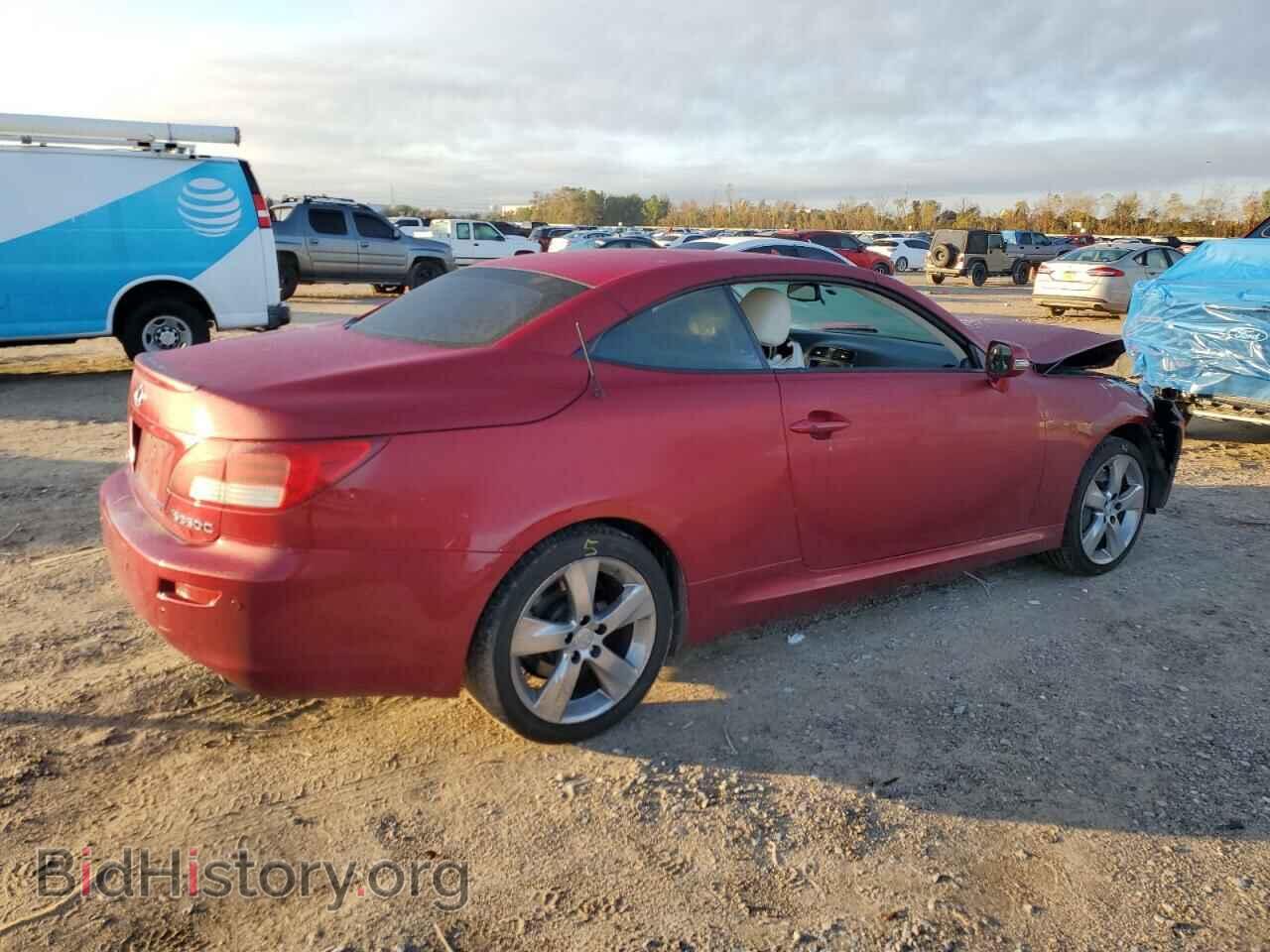 2010 LEXUS IS - VIN: JTHFE2C25A2504116 - Фото 3