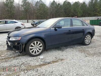 2011 Audi A4 Premium Plus, синий — VIN WAUFFAFL8BN048509, Copart
