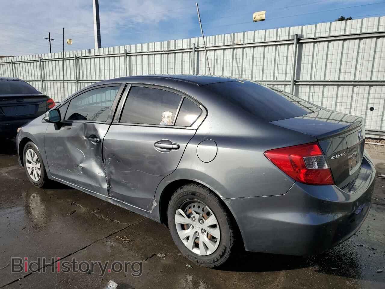 2012 HONDA CIVIC - VIN: 2HGFB2F53CH313273 - Фото 2