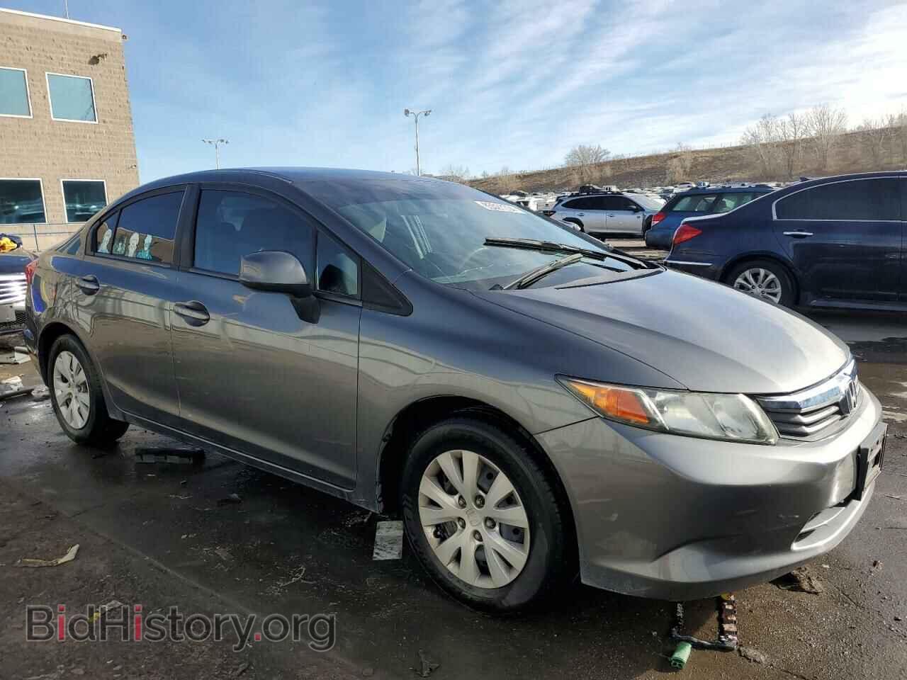 2012 HONDA CIVIC - VIN: 2HGFB2F53CH313273 - Фото 4