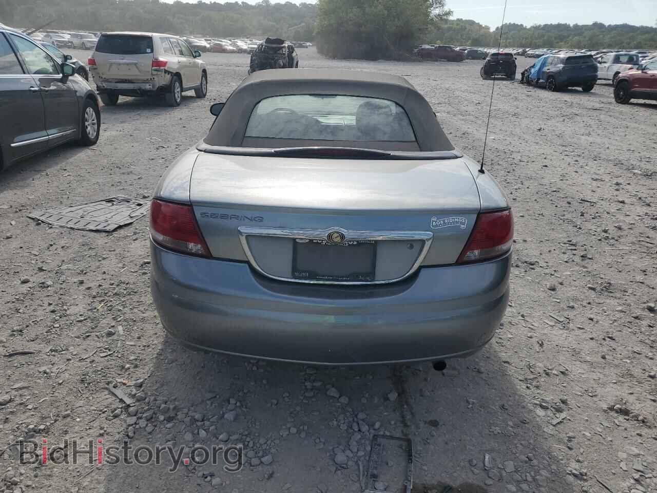 2006 CHRYSLER SEBRING - VIN: 1C3EL45X56N284168 - Фото 6