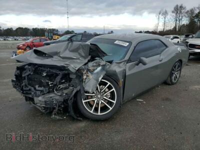 2023 Dodge CHALLENGER R/T, gray — VIN 2C3CDZBTXPH696020, Copart