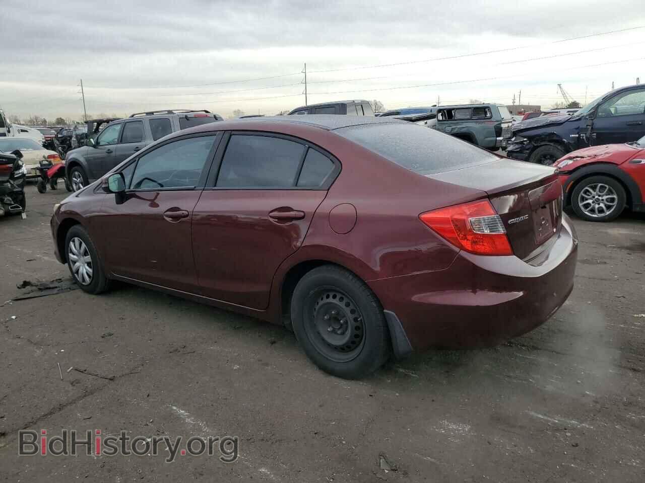 2012 HONDA CIVIC - VIN: 19XFB2F55CE342557 - Фото 2