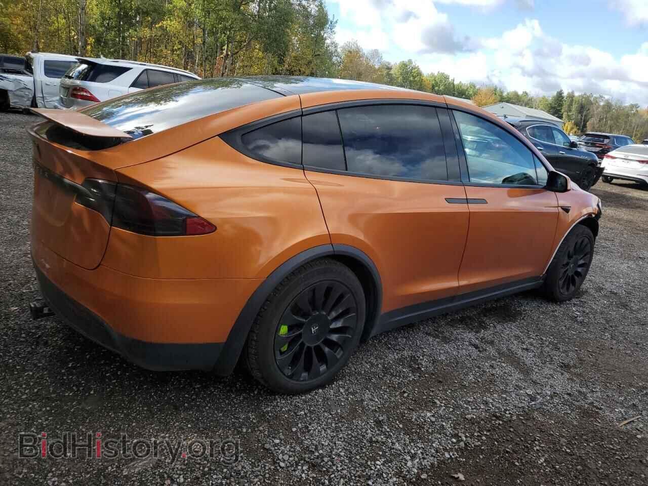 2021 TESLA MODEL X - VIN: 5YJXCAE22MF309952 - Photo 3