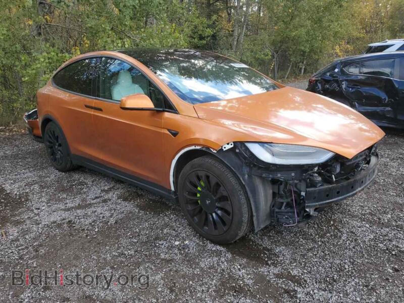 2021 Tesla MODEL X (VIN 5YJXCAE22MF309952) — photo 4 of 14