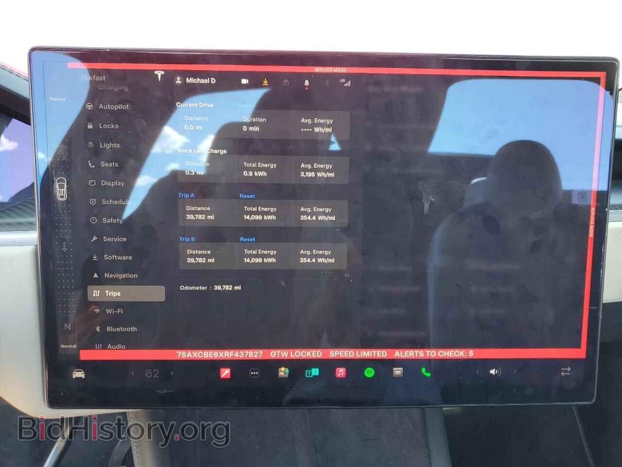 2024 TESLA MODEL X - VIN: 7SAXCBE6XRF437827 - Photo 9