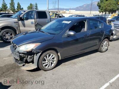 2013 Mazda 3 I, gray — VIN JM1BL1V77D1707415, Copart