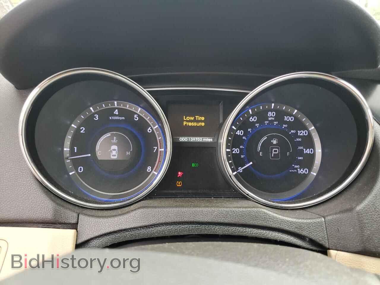 2014 HYUNDAI SONATA - VIN: 5NPEC4AC1EH832941 - Фото 9