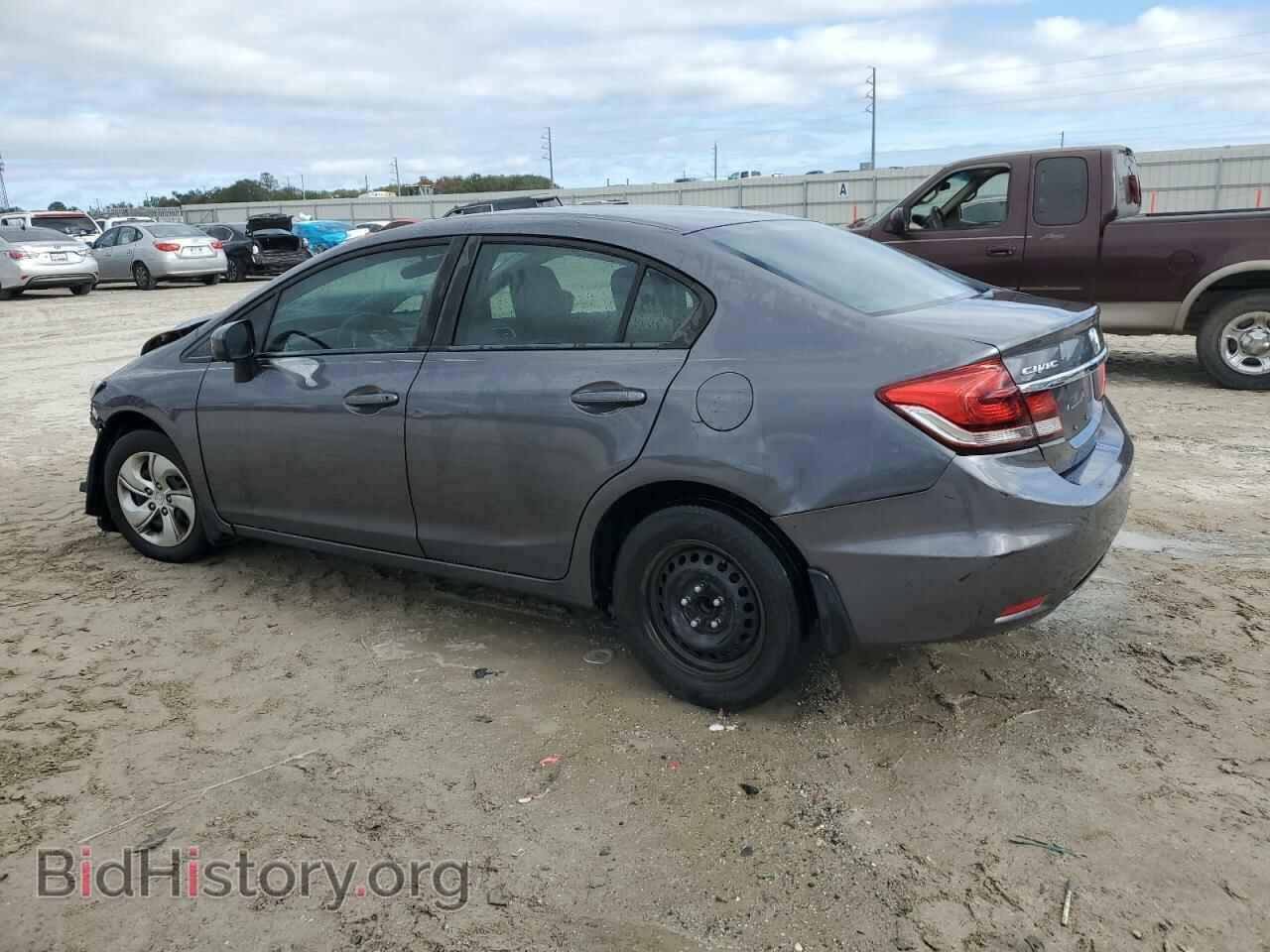 2014 HONDA CIVIC - VIN: 2HGFB2F58EH524472 - Фото 2