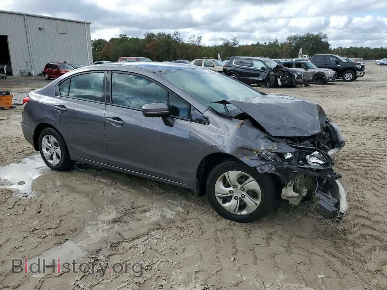 2014 HONDA CIVIC - VIN: 2HGFB2F58EH524472 - Фото 4
