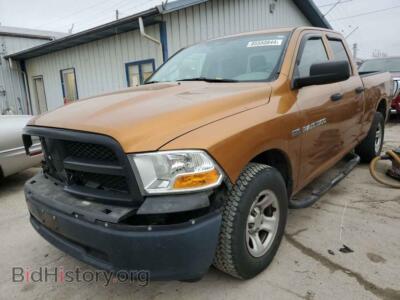 2012 Dodge RAM 1500 ST, оранжевый — VIN 1C6RD6FT2CS323322, Copart