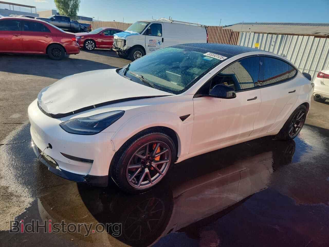 Photo 5YJ3E1EA0MF067792 - TESLA MODEL 3 2021