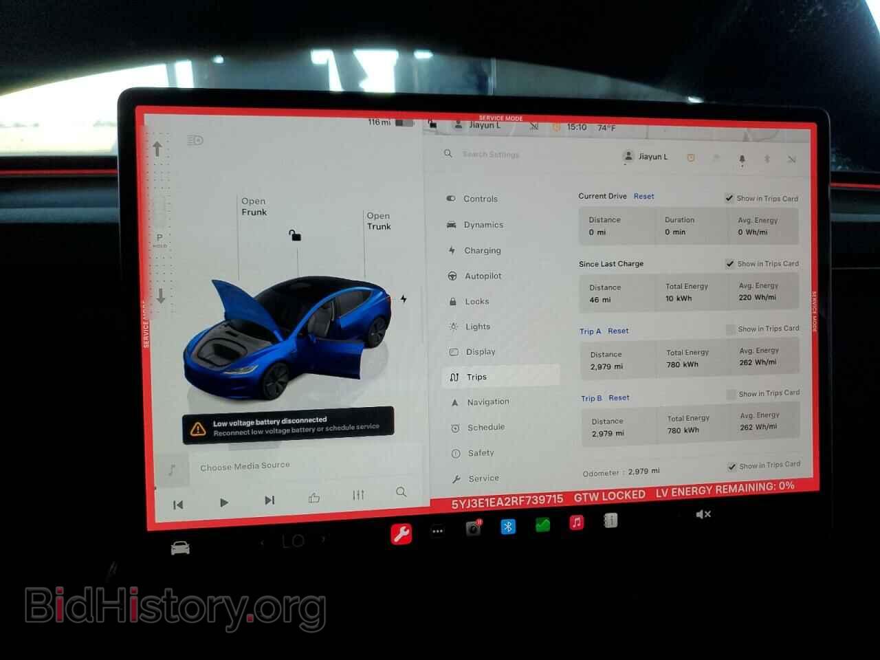2024 TESLA MODEL 3 - VIN: 5YJ3E1EA2RF739715 - Photo 9