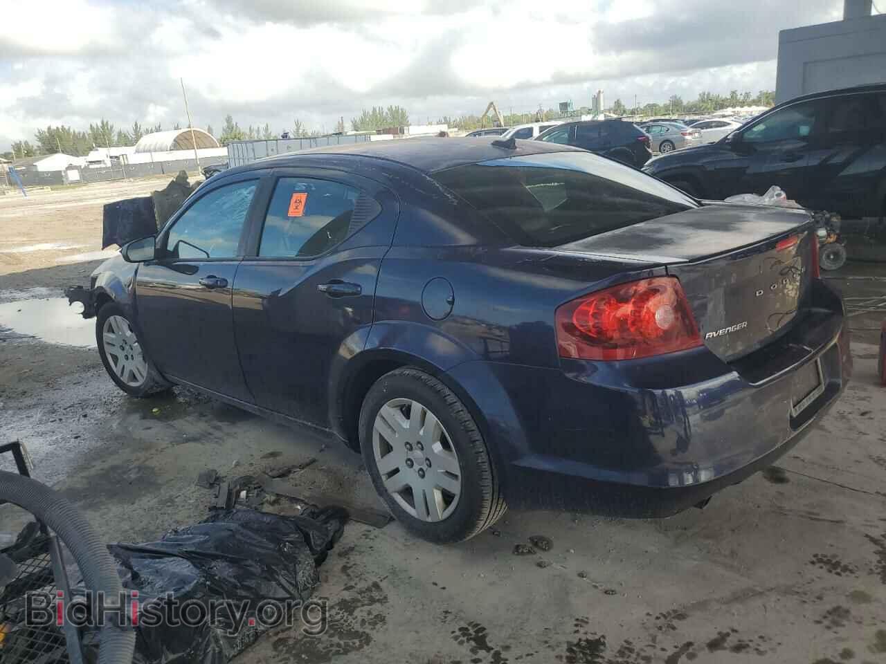 2014 DODGE AVENGER - VIN: 1C3CDZAG3EN129169 - Фото 2