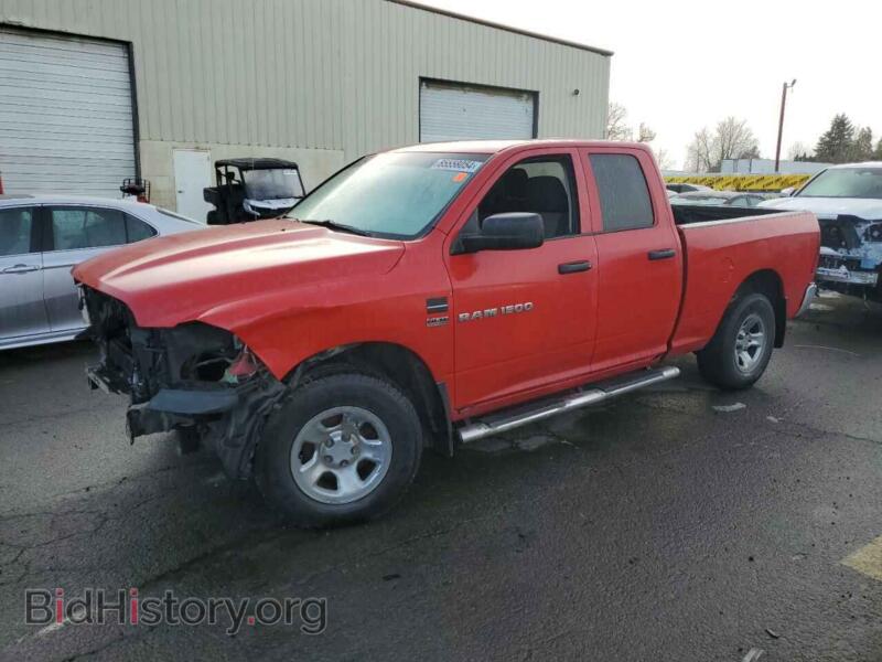 2012 Dodge RAM 1500 ST (VIN 1C6RD7FT3CS180824) — фото 1 из 12, Copart, повреждение: передняя часть