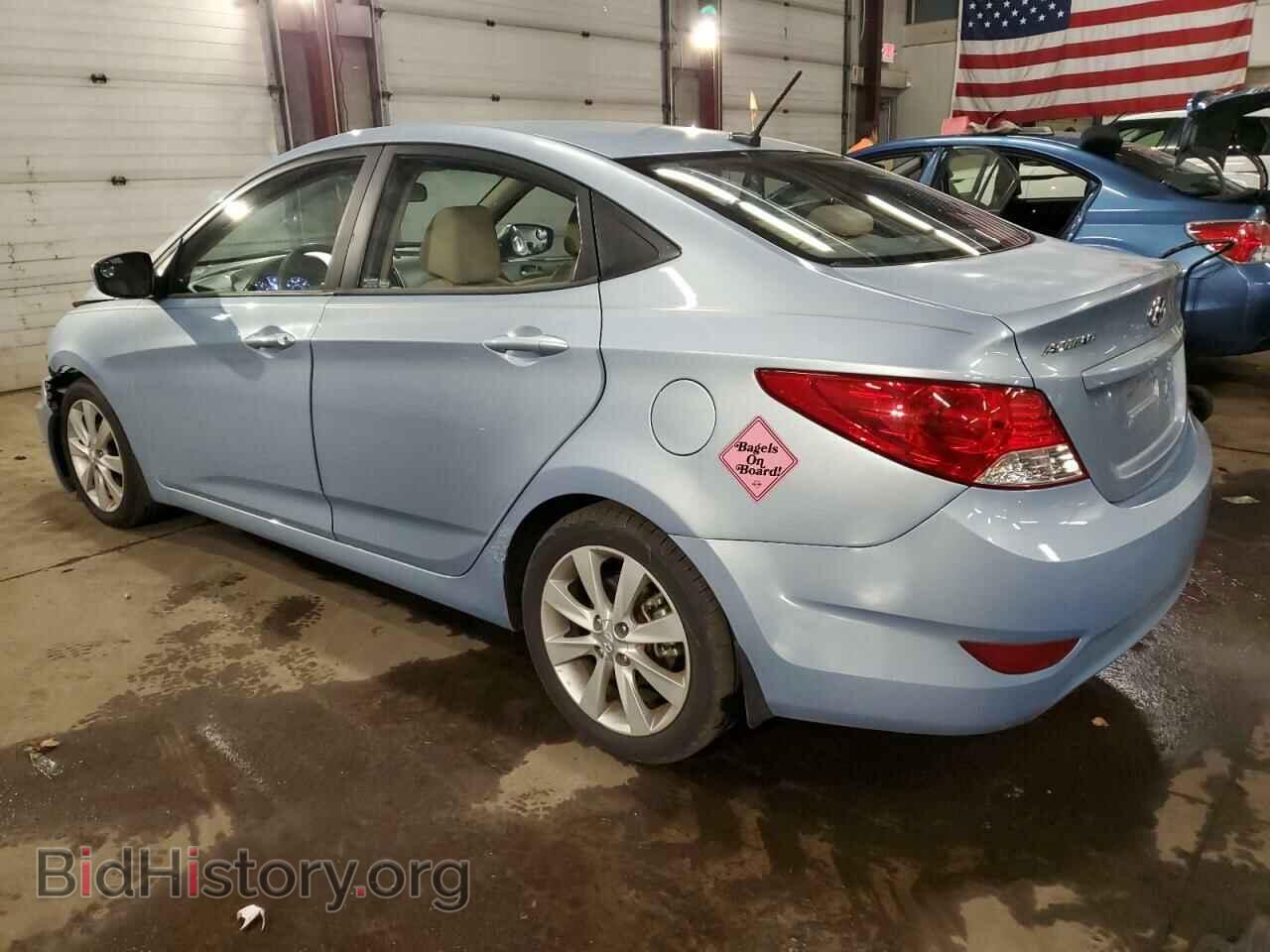 2012 HYUNDAI ACCENT - VIN: KMHCU4AE1CU183162 - Фото 2