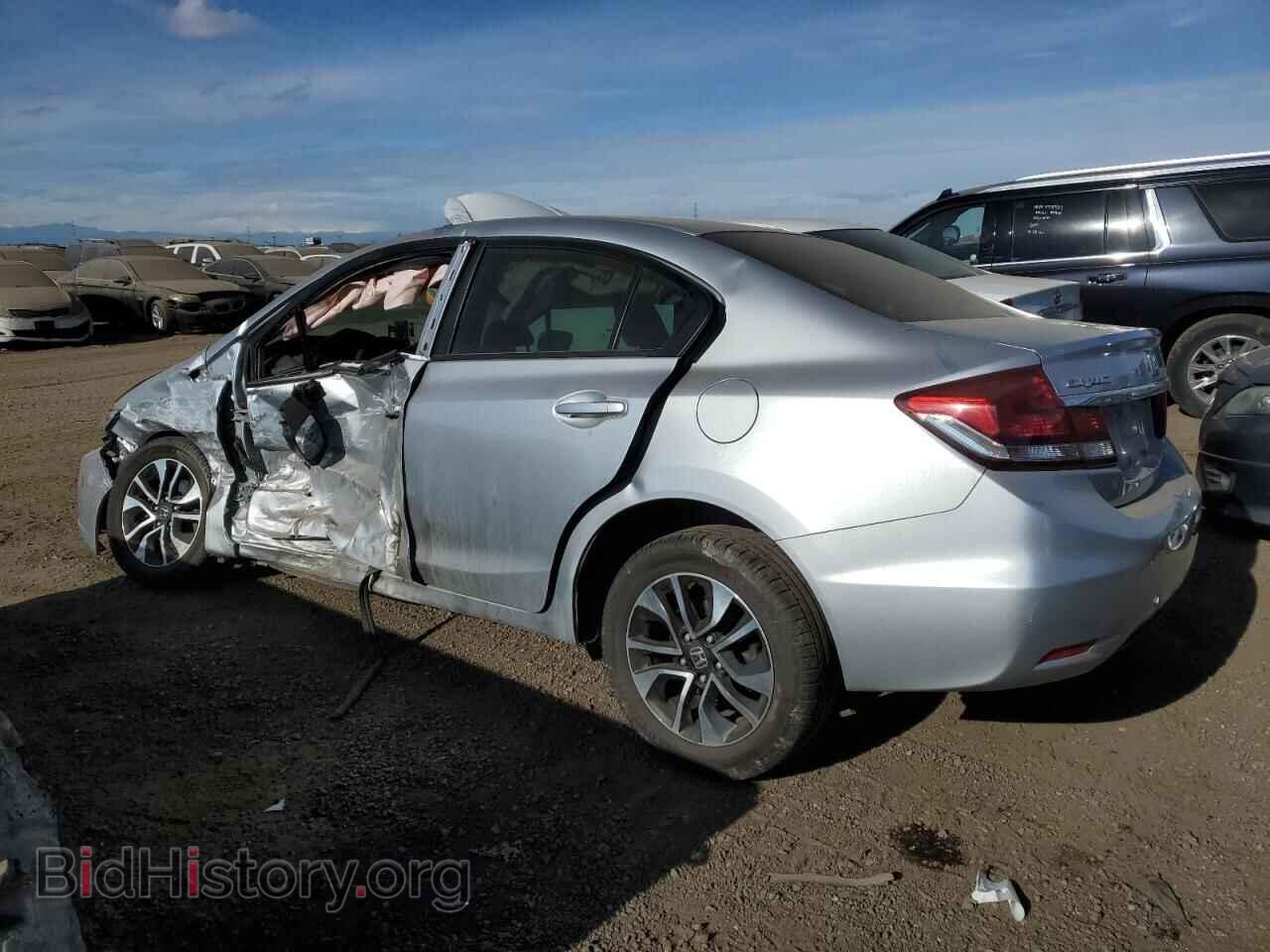 2014 HONDA CIVIC - VIN: 19XFB2F82EE017555 - Фото 2