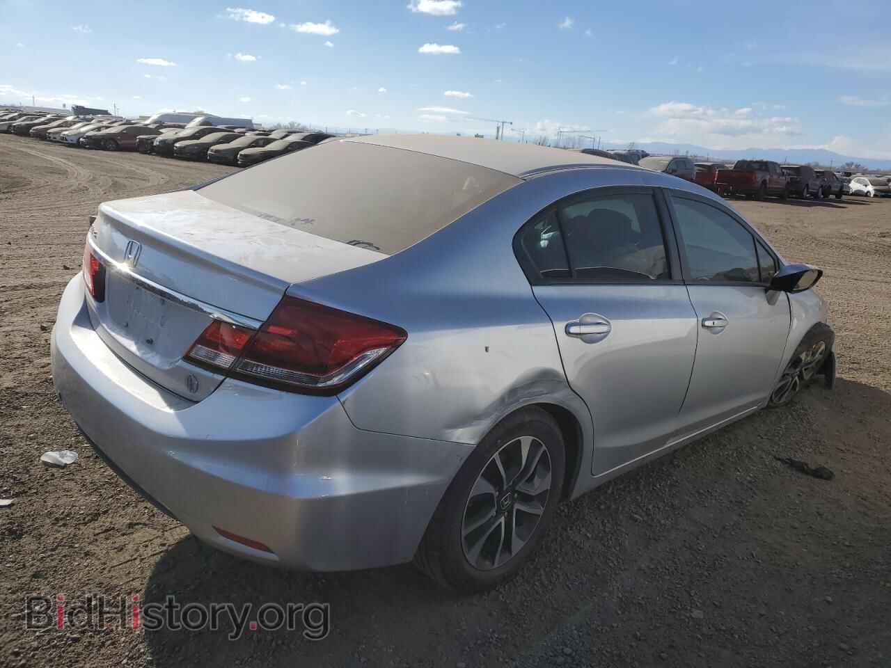 2014 HONDA CIVIC - VIN: 19XFB2F82EE017555 - Фото 3