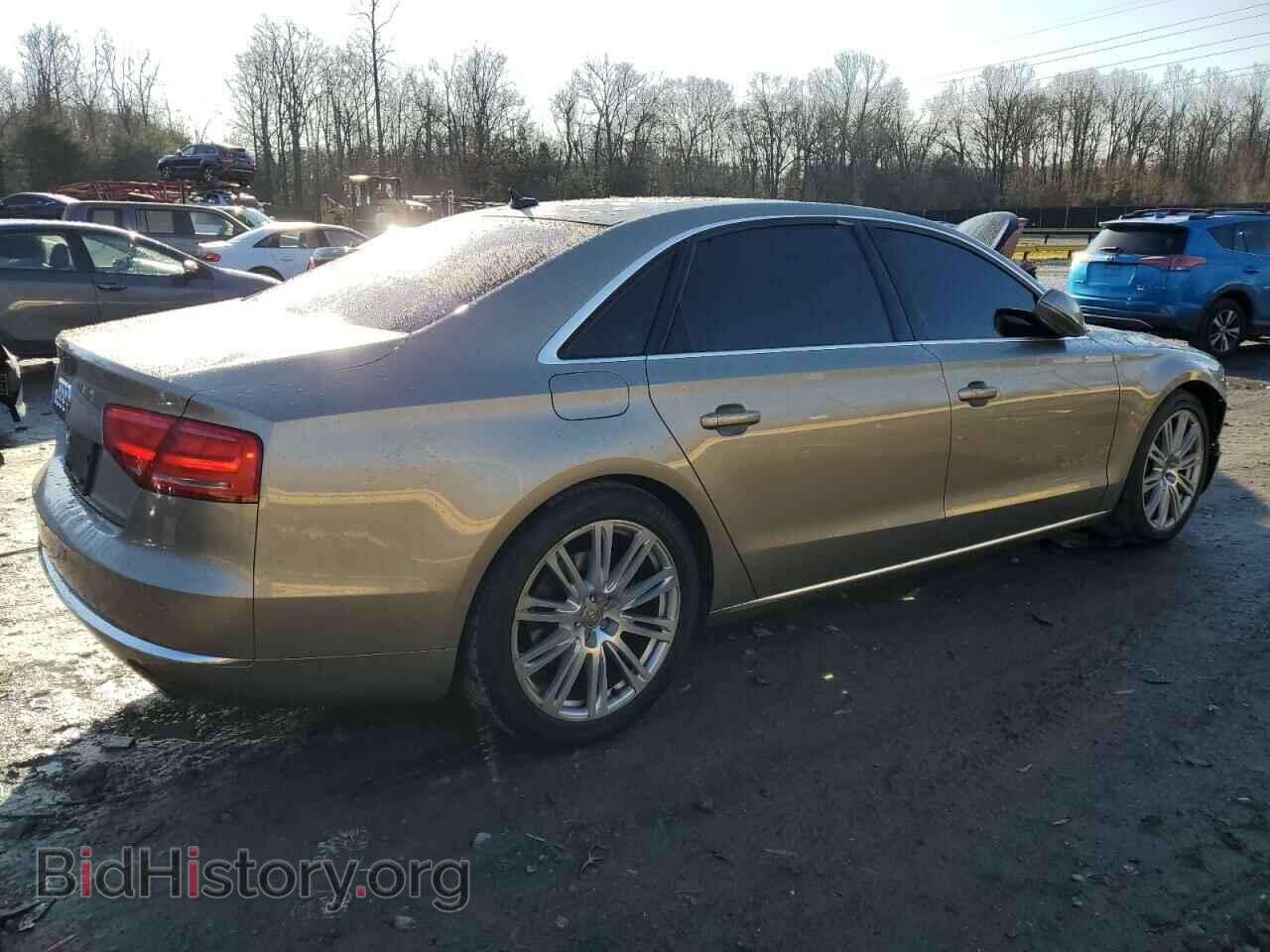 2013 AUDI A8 - VIN: WAURGAFD2DN001384 - Фото 3