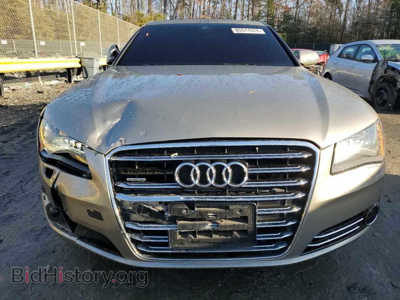 2013 AUDI A8 - VIN: WAURGAFD2DN001384 - Фото 5