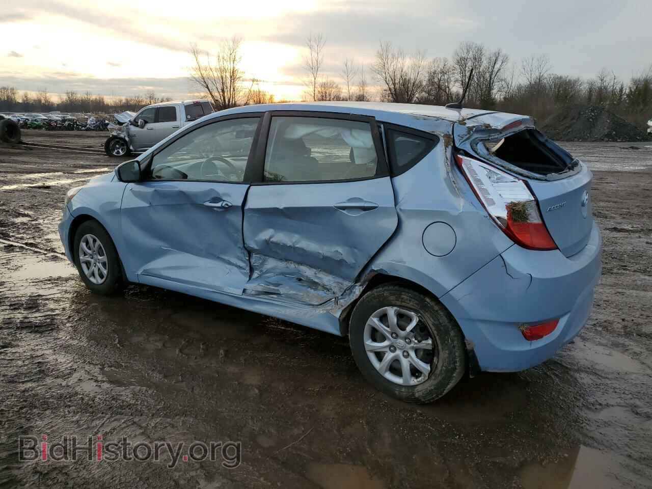 2012 HYUNDAI ACCENT - VIN: KMHCT5AE2CU026930 - Фото 2