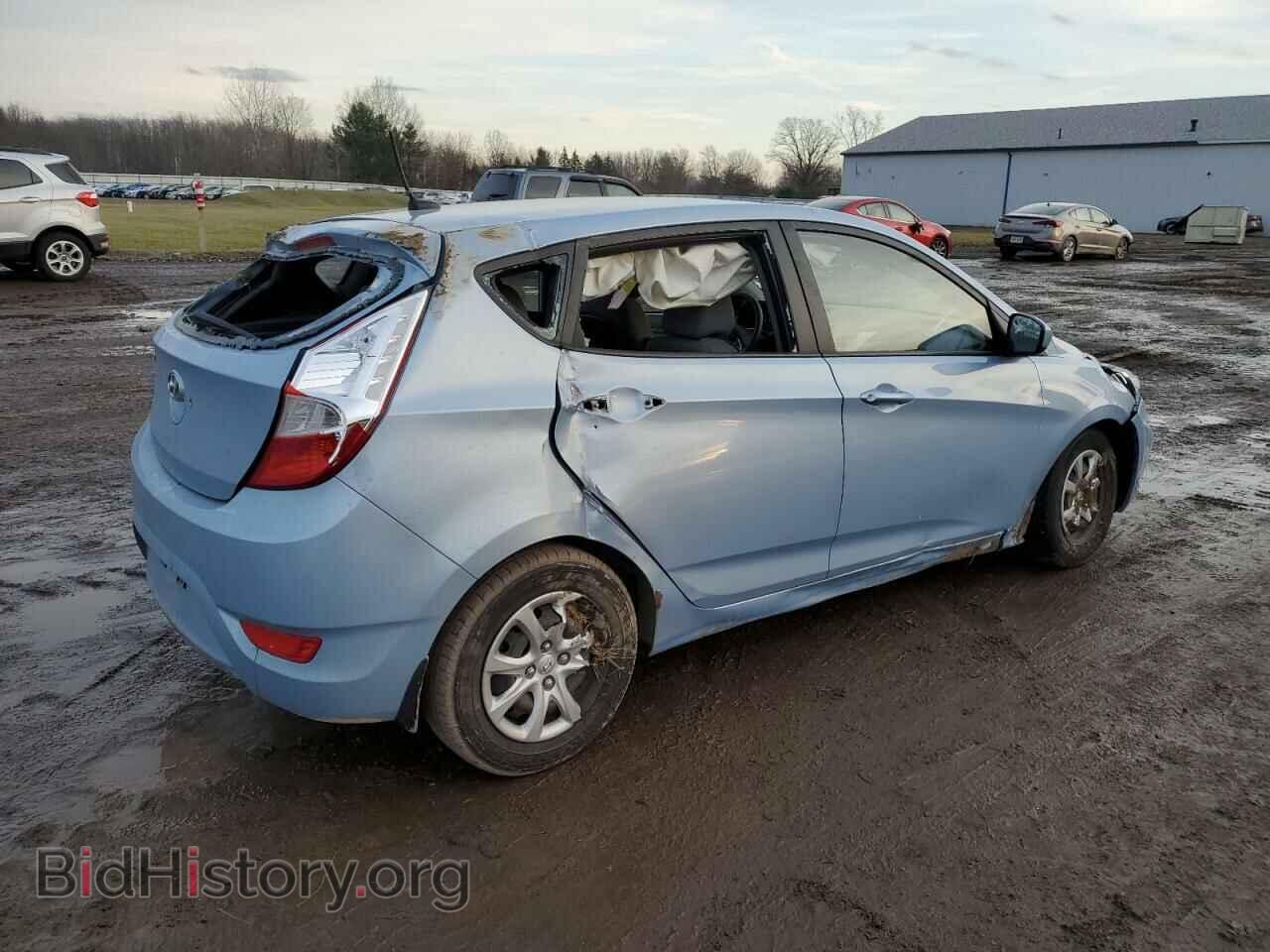 2012 HYUNDAI ACCENT - VIN: KMHCT5AE2CU026930 - Фото 3