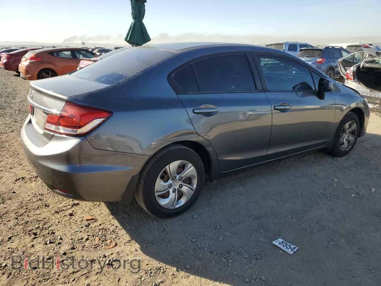 2013 HONDA CIVIC - VIN: 19XFB2F53DE013650 - Фото 3