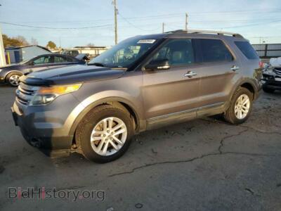 2013 Ford EXPLORER XLT, gray — VIN 1FM5K8D86DGB99725, Copart