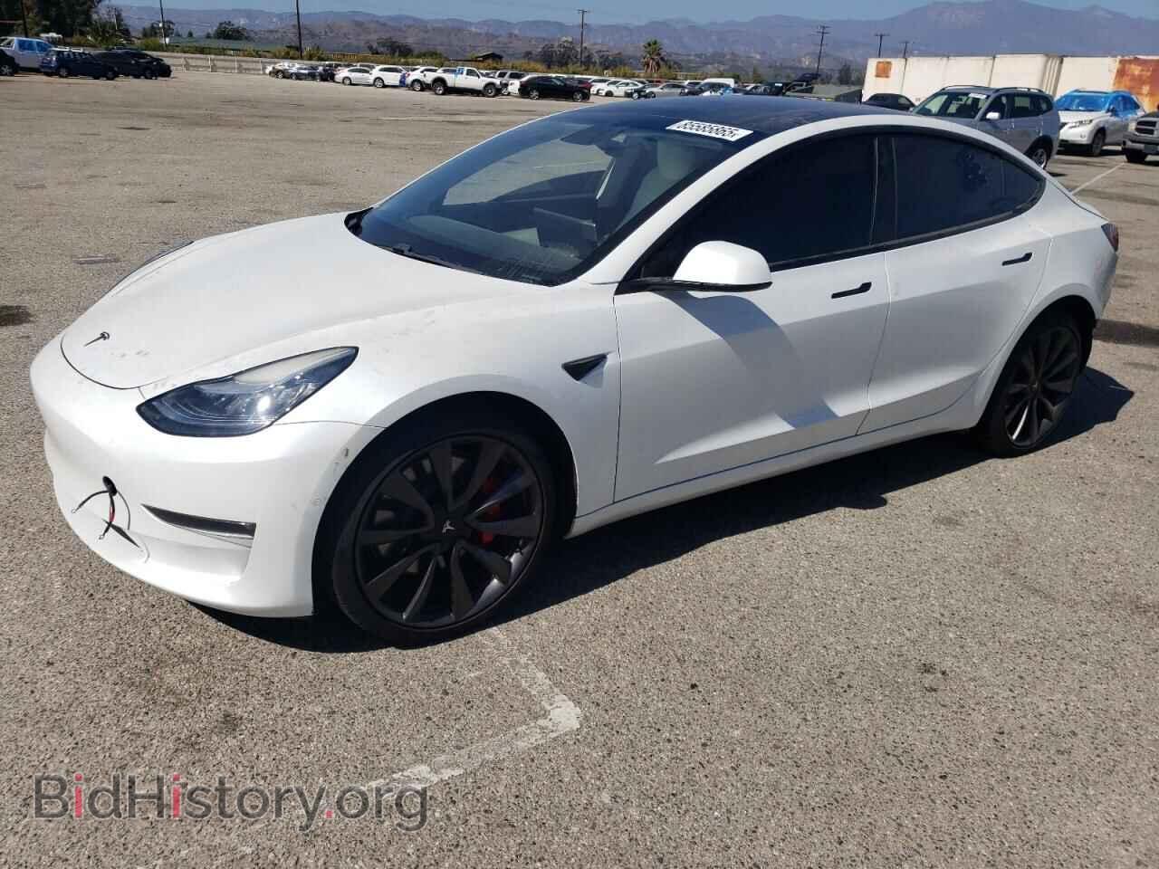 Фотография 5YJ3E1EC0LF642134 - TESLA MODEL 3 2020