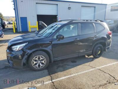 2020 Subaru FORESTER Premium, black — VIN JF2SKAJC9LH411387, Copart