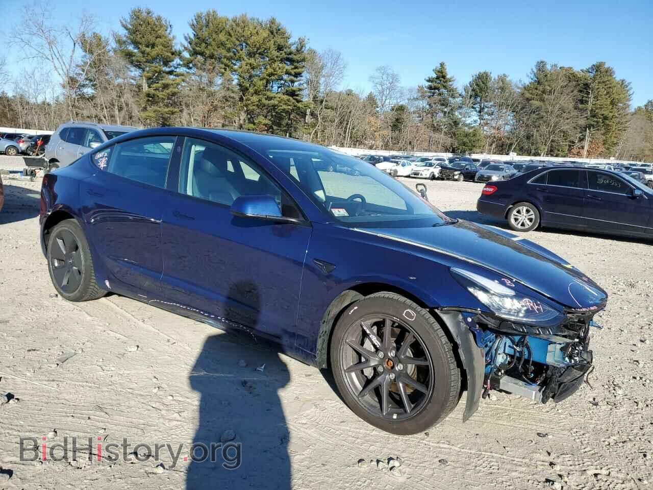 2022 TESLA MODEL 3 - VIN: 5YJ3E1EB6NF263228 - Фото 4