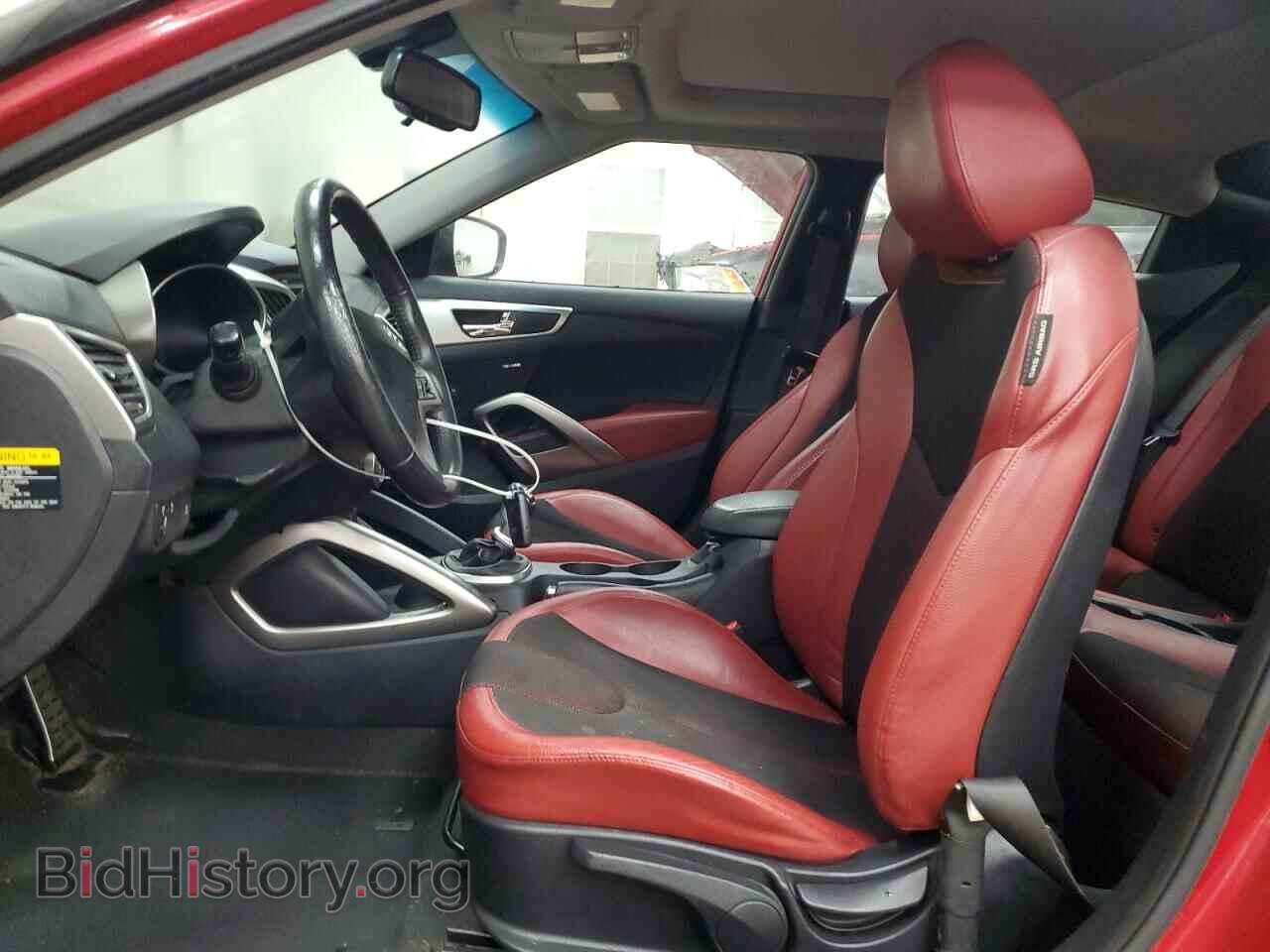2012 HYUNDAI VELOSTER - VIN: KMHTC6AD3CU049324 - Фото 7