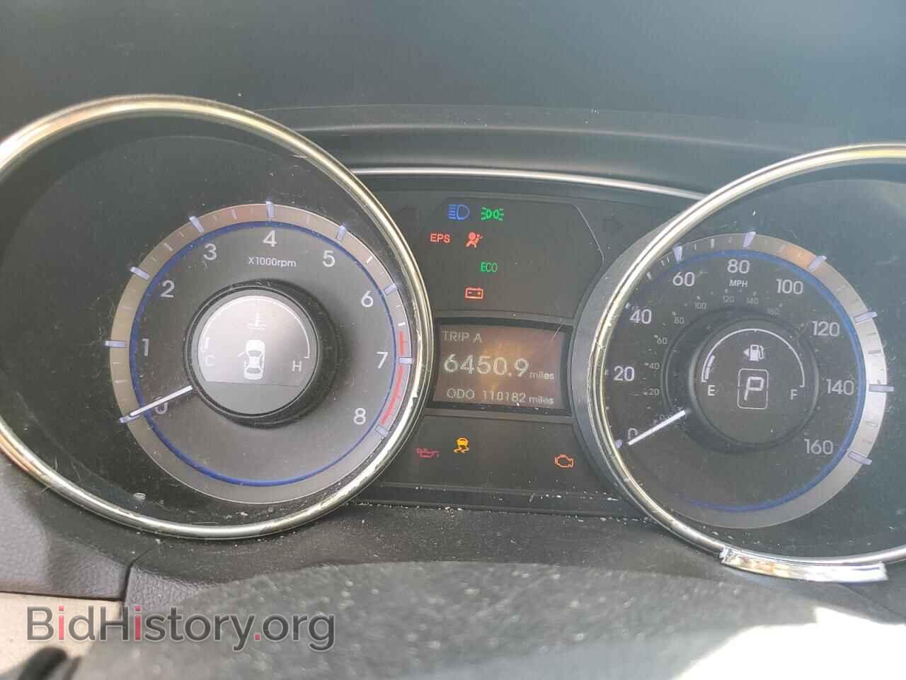 2012 HYUNDAI SONATA - VIN: 5NPEB4ACXCH412286 - Фото 9