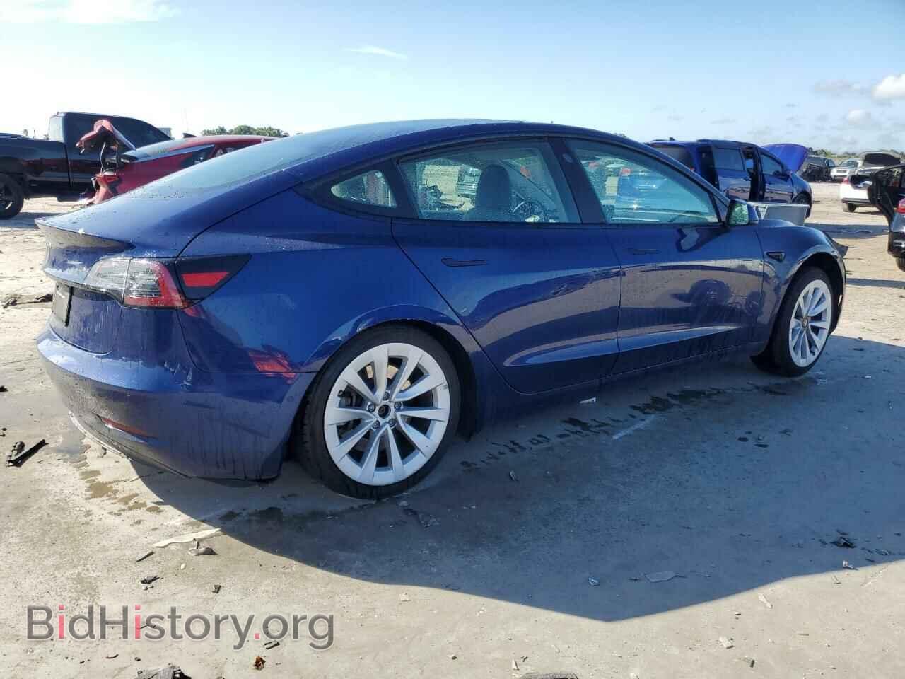 2022 TESLA MODEL 3 - VIN: 5YJ3E1EA4NF370799 - Photo 3