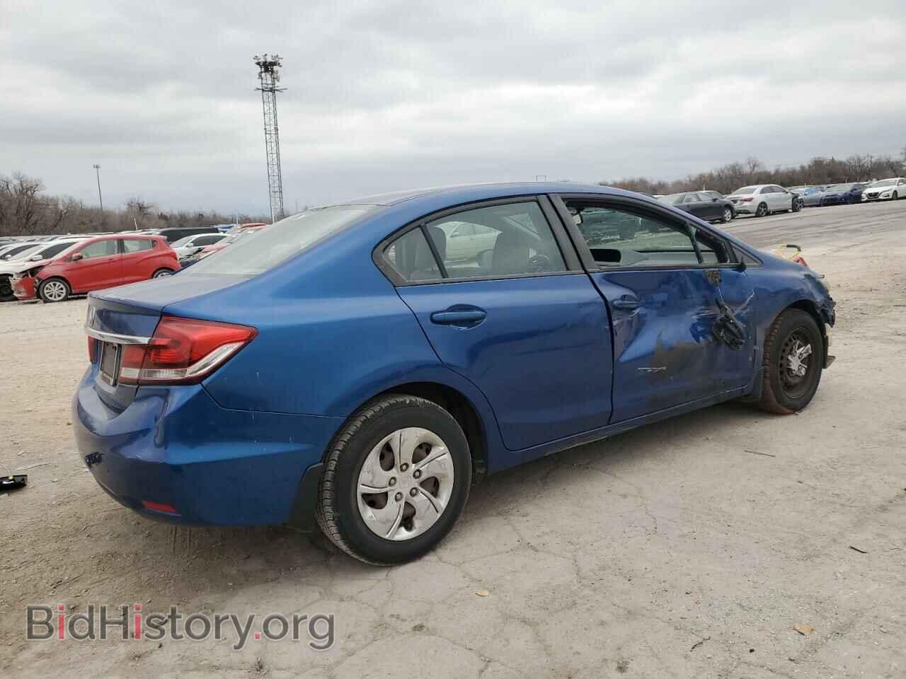 2014 HONDA CIVIC - VIN: 19XFB2F5XEE049563 - Фото 3