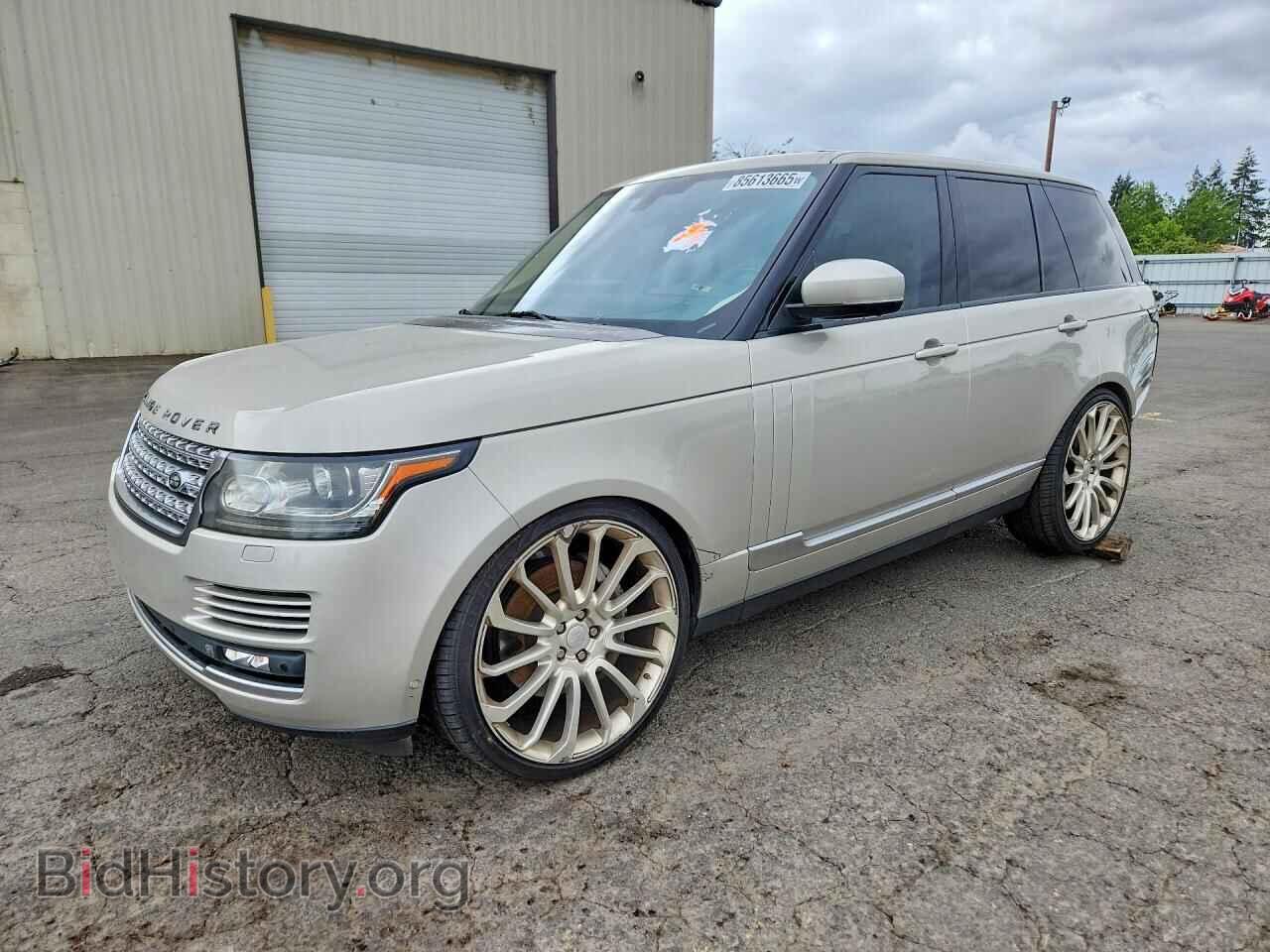 Photo SALGS2EF0DA100772 - LAND ROVER RANGEROVER 2013