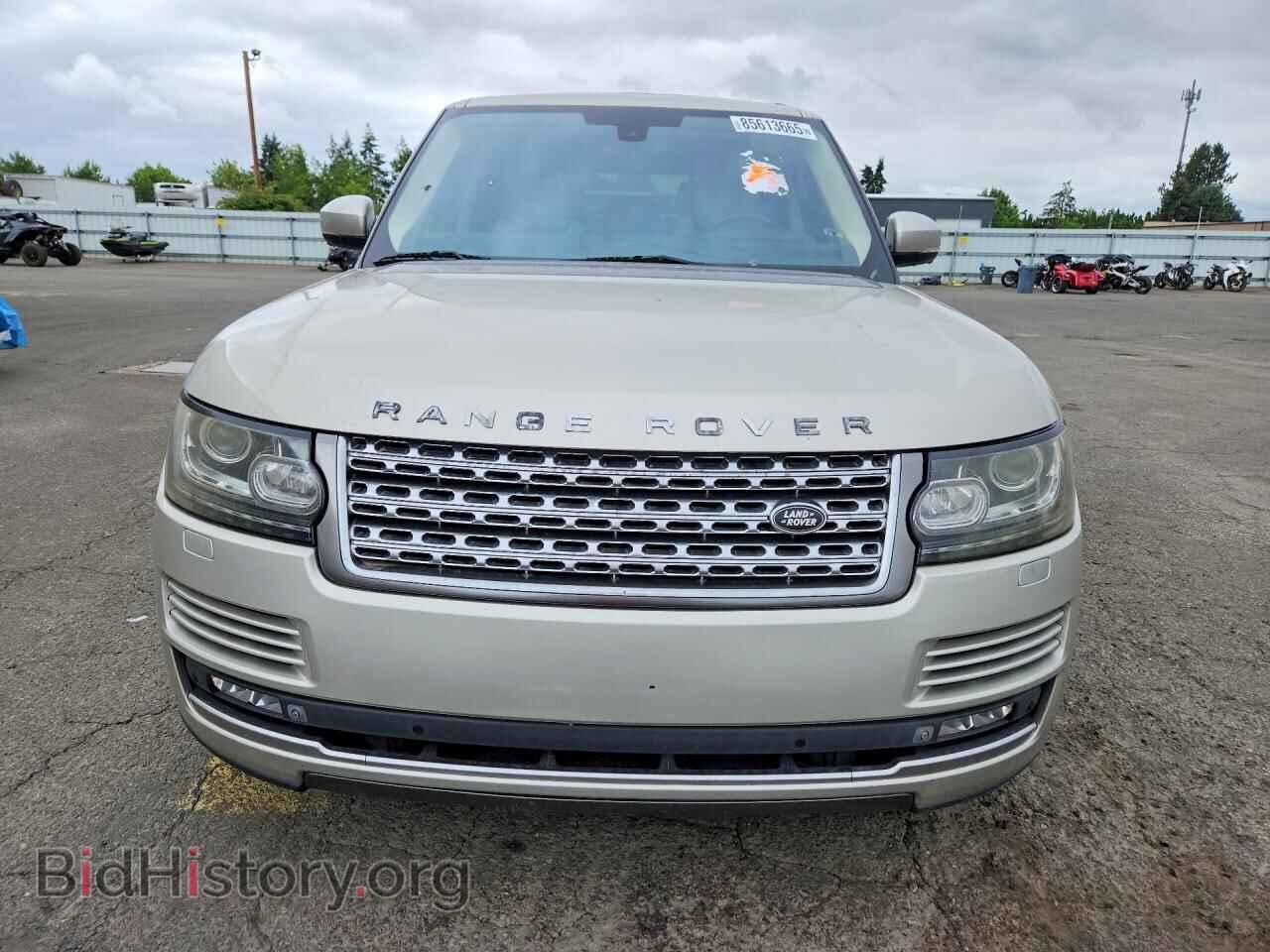 2013 LAND ROVER RANGEROVER - VIN: SALGS2EF0DA100772 - Фото 5
